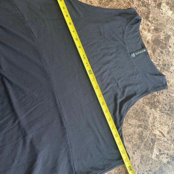 ATHLETA DRESS SANTORINI THERA SZ XXL BLACK VERSATILE MINIMALIST MODAL/SPANDEX - Picture 10 of 15